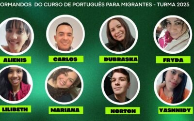 Albem forma alunos do curso de português para migrantes